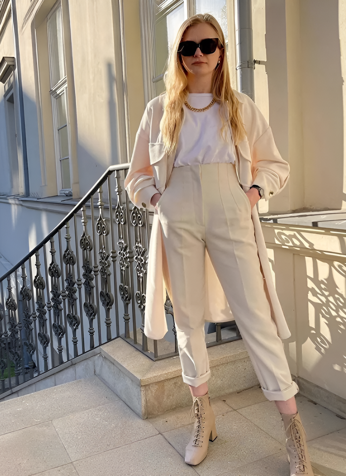 Pencil Pants High Waist Streetwear