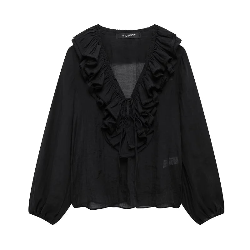 Shirts and Blouses Women Long Sleeve