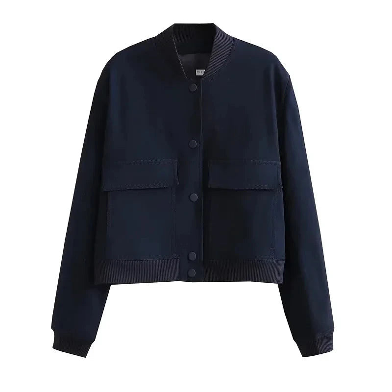 Aviator Cropped Jackets