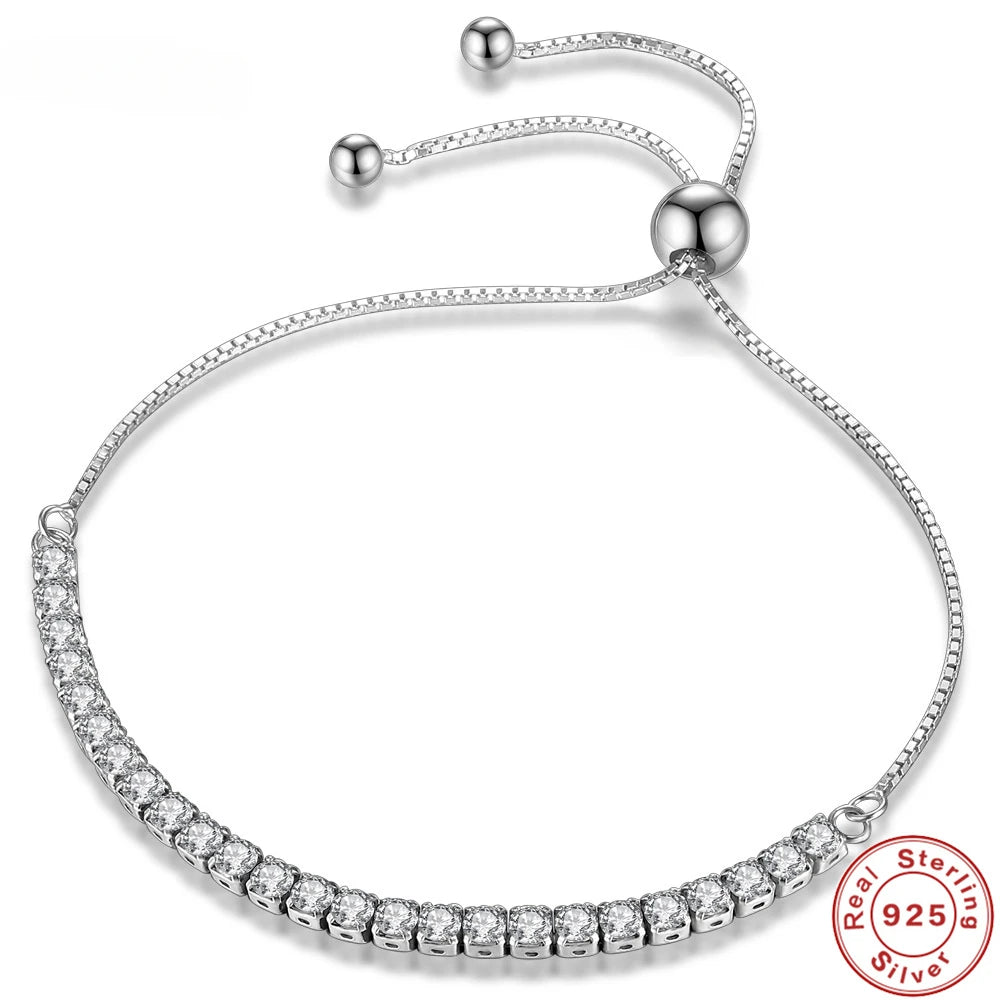 Silver Bracelet Love Elegant