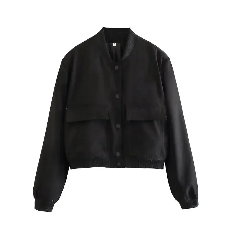 Aviator Cropped Jackets