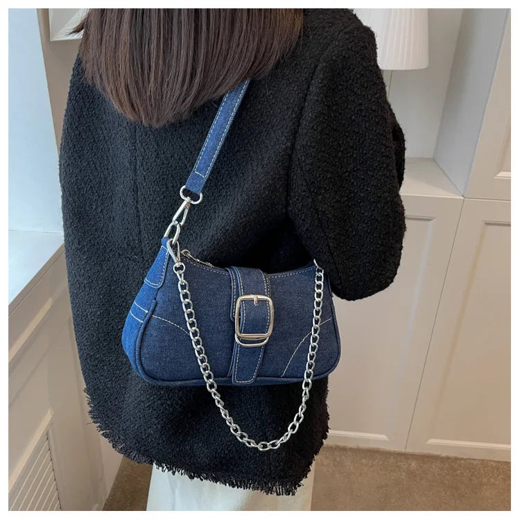 Jeans Bag New Cross-Shoulder
