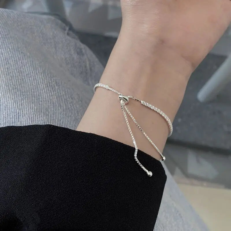 Silver Bracelet Love Elegant