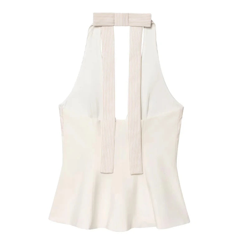 Off Shoulder Halter Tops