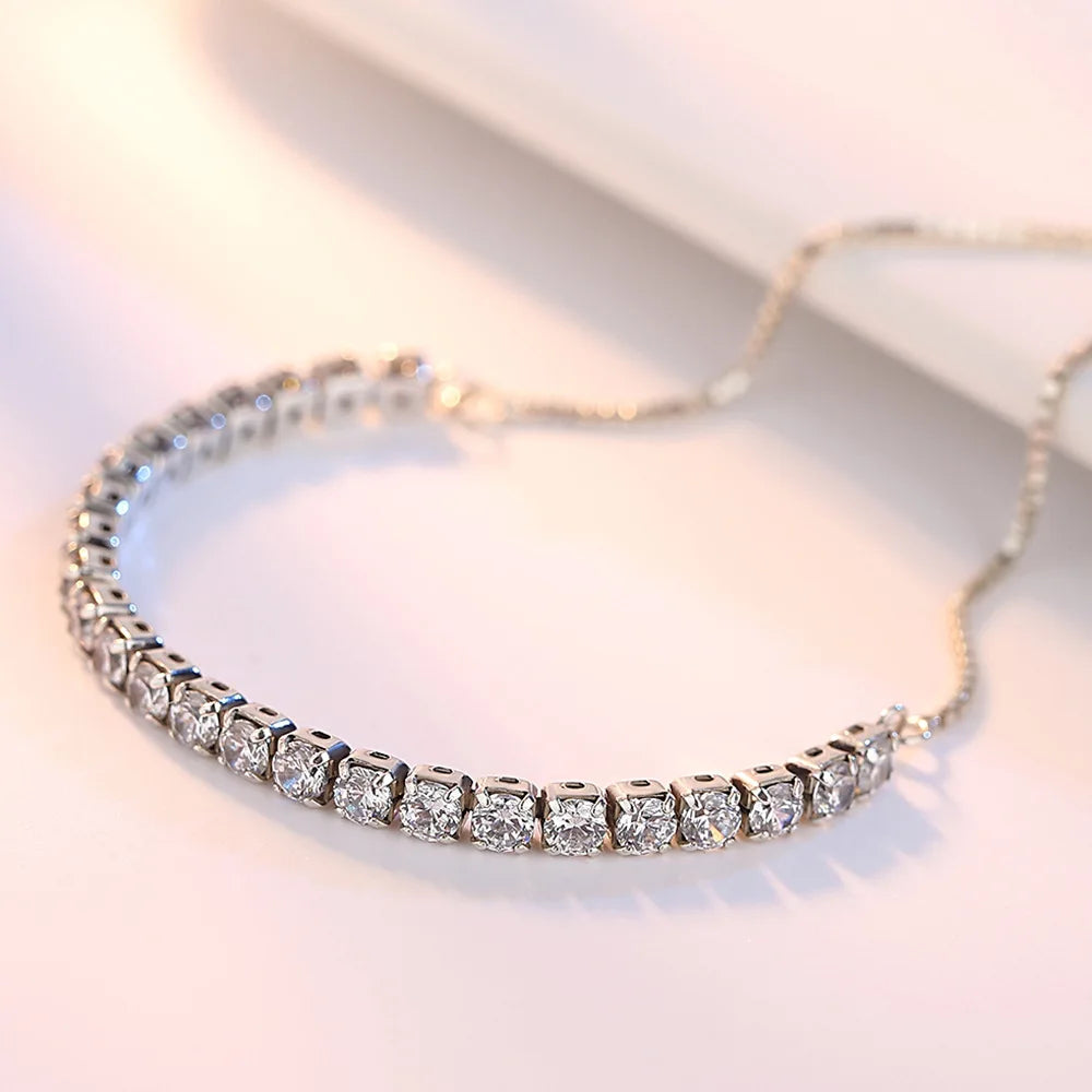 Silver Bracelet Love Elegant